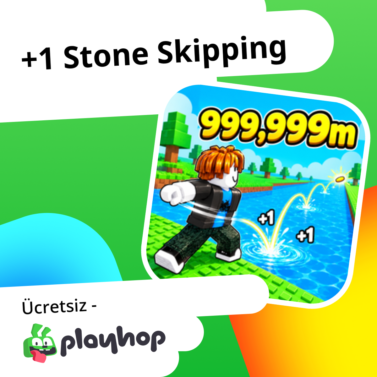 +1 Stone Skipping: Playhop'da Ücretsiz Çevrimiçi Oynayın