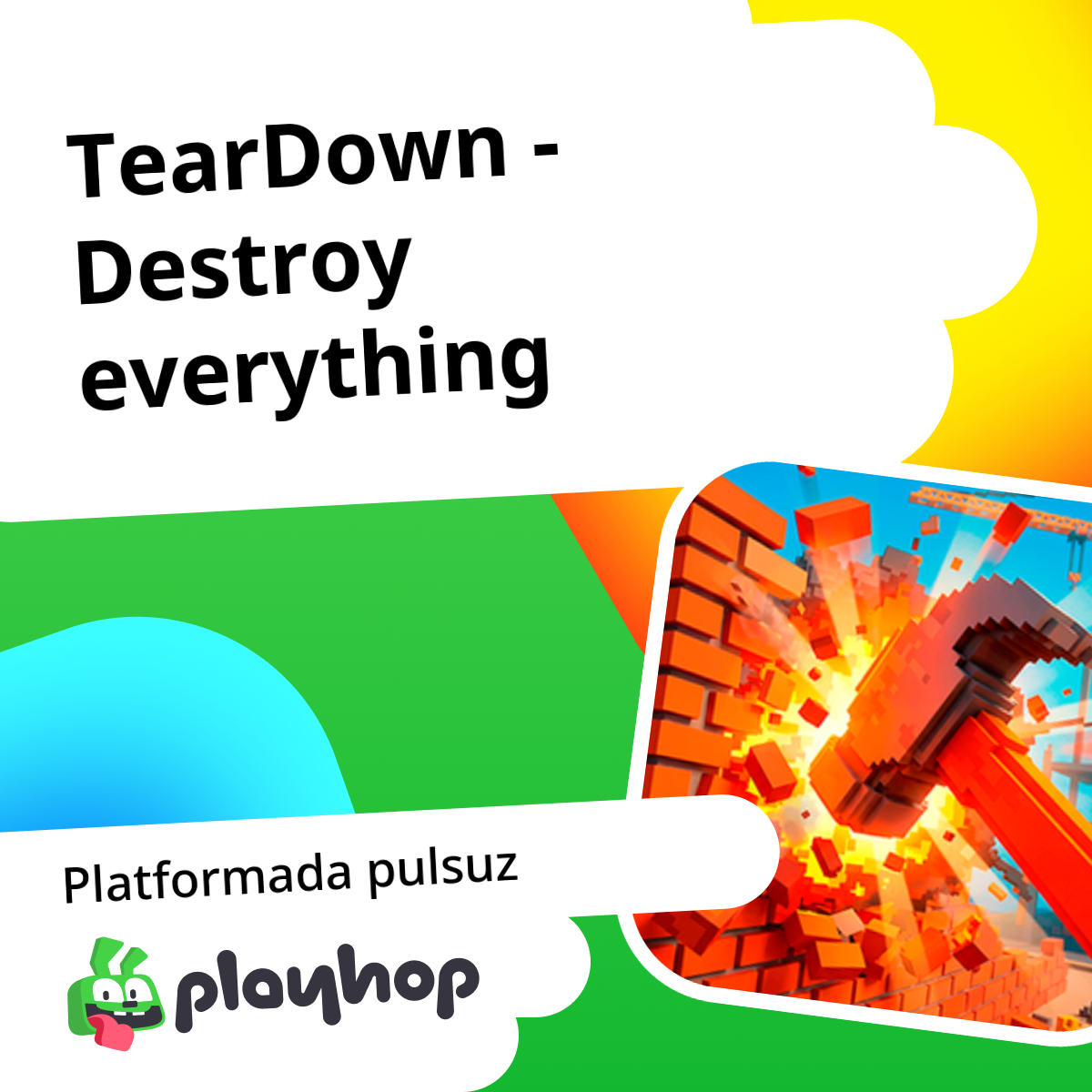 TearDown - Destroy everything: Playhop saytında Pulsuz Onlayn Oynayın