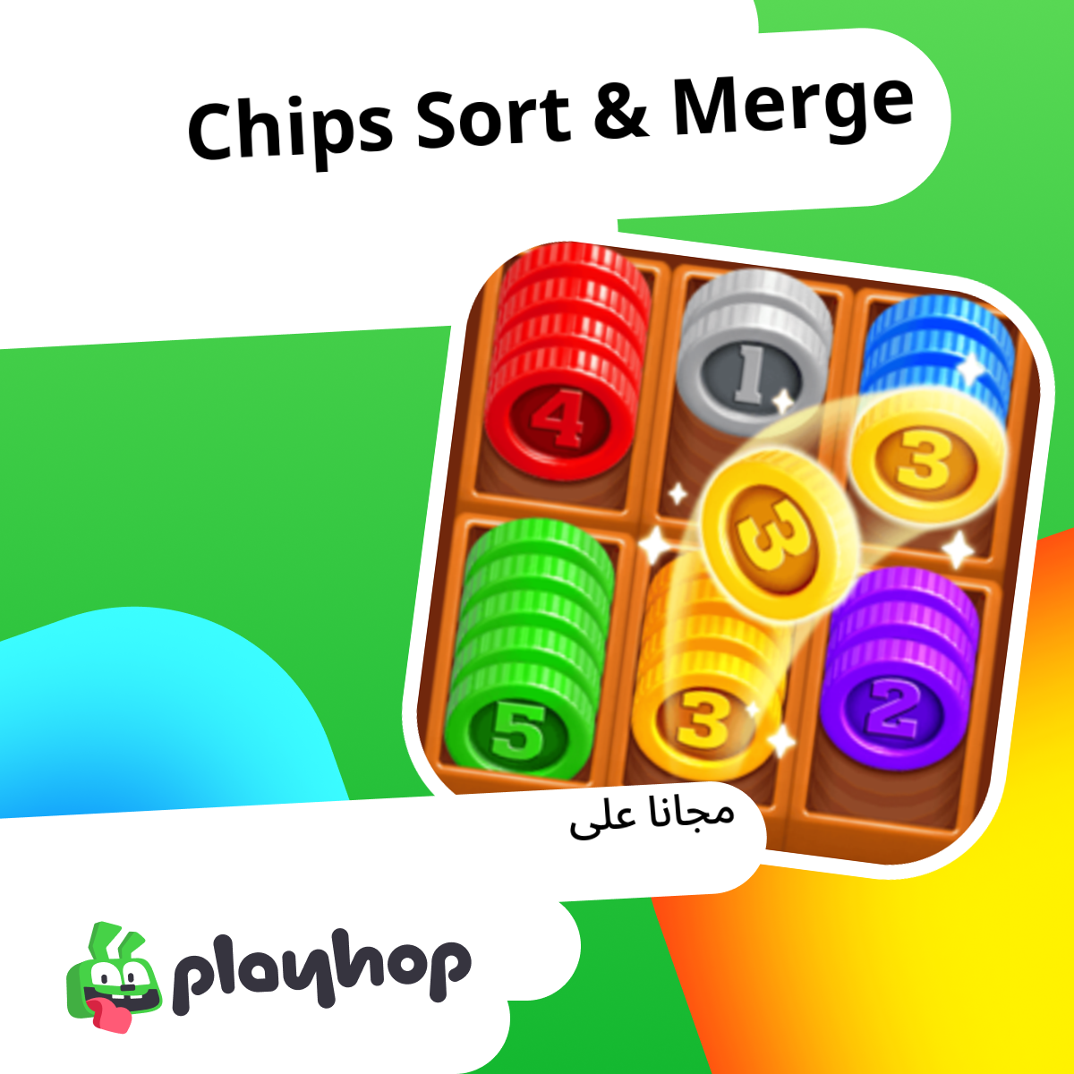 Chips Sort & Merge: العب أونلاين مجانًا على Playhop