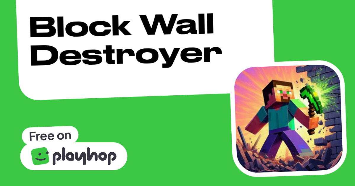 Block Wall Destroyer (per FlanerGames): Juega Gratis Online en Playhop