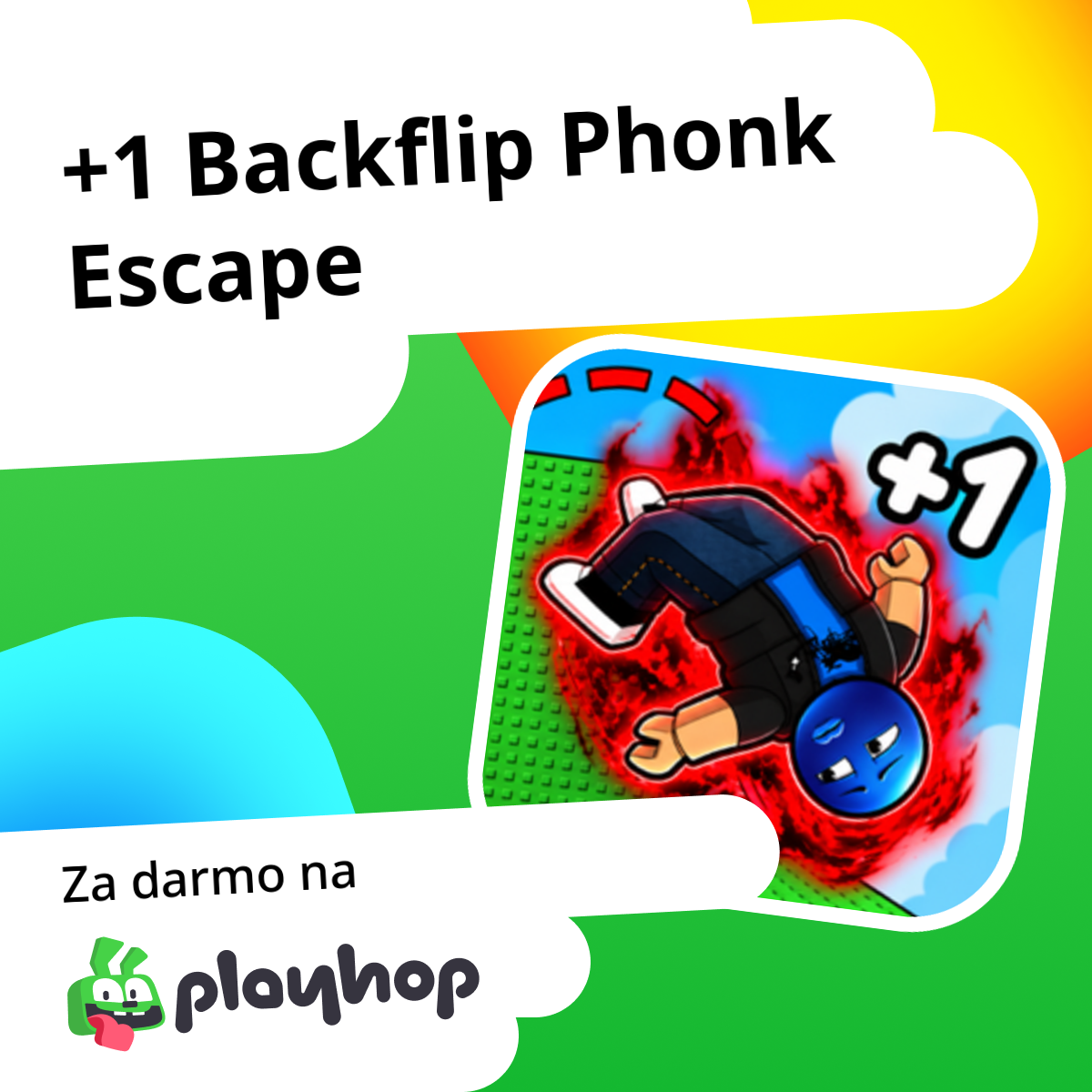 +1 Backflip Phonk Escape: Graj Za Darmo Online w Playhop