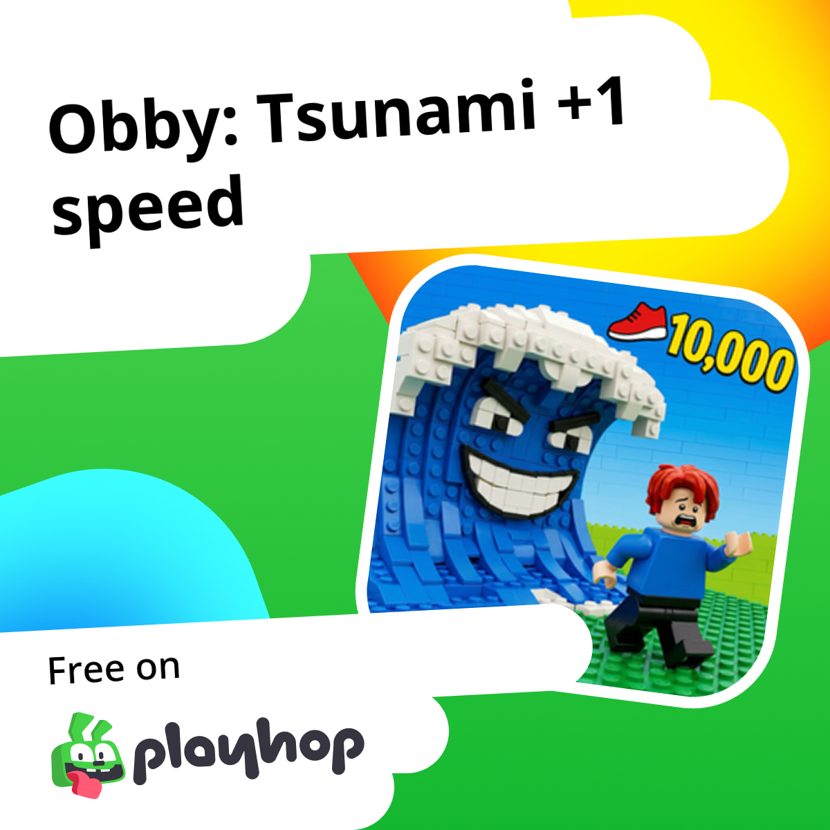 Obby: Tsunami +1 speed: Play Online For Free On Playhop