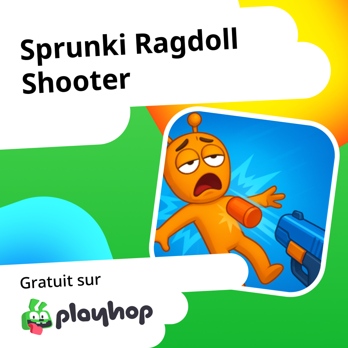 Sprunki Mod Ragdoll Sprunki Ragdoll Shooter: Jouez en ligne gratuitement sur Playhop