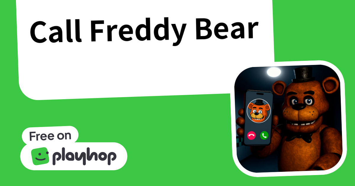 Play Call Freddy Bear - Free Online Game