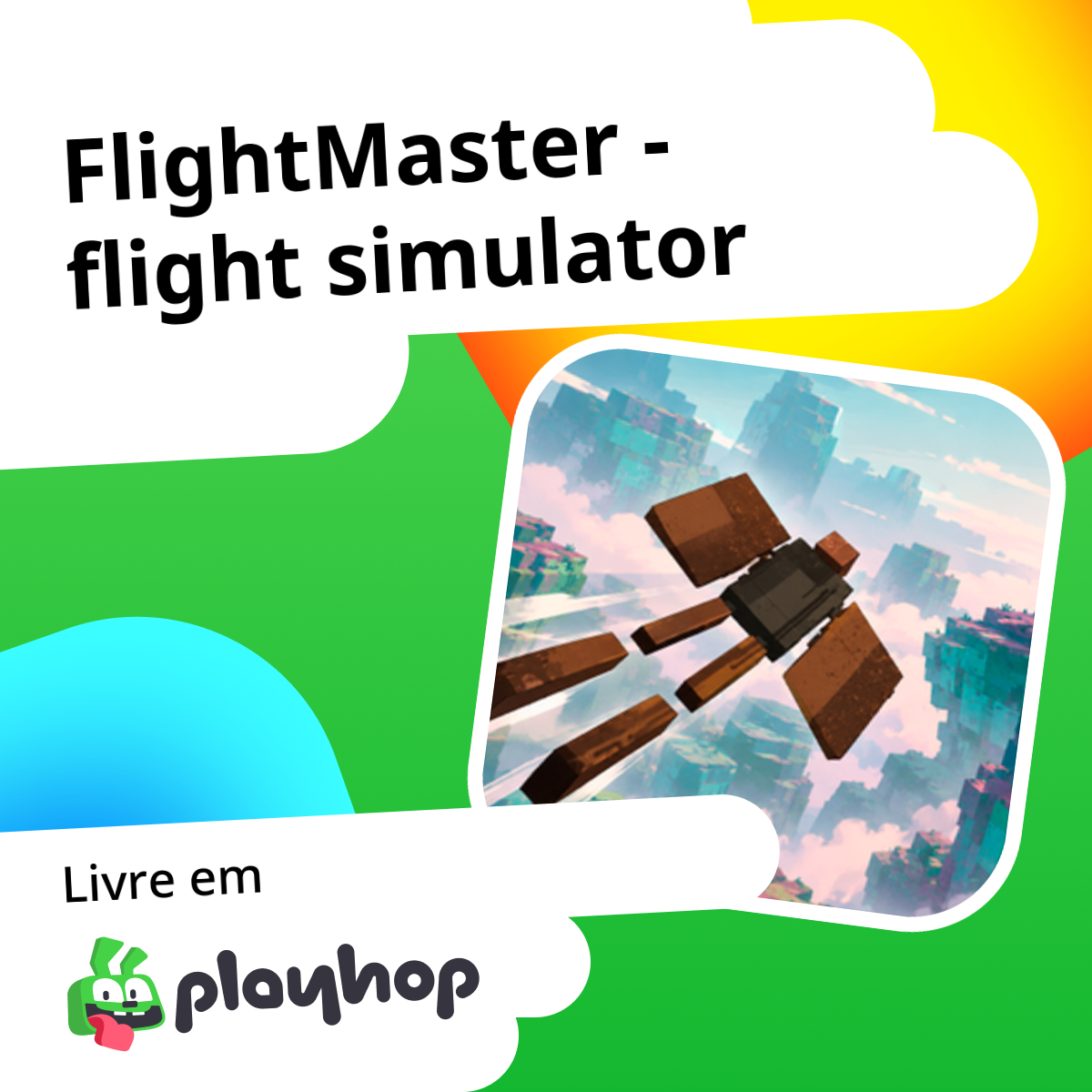 FlightMaster - flight simulator: Jogue Online Grátis no Playhop