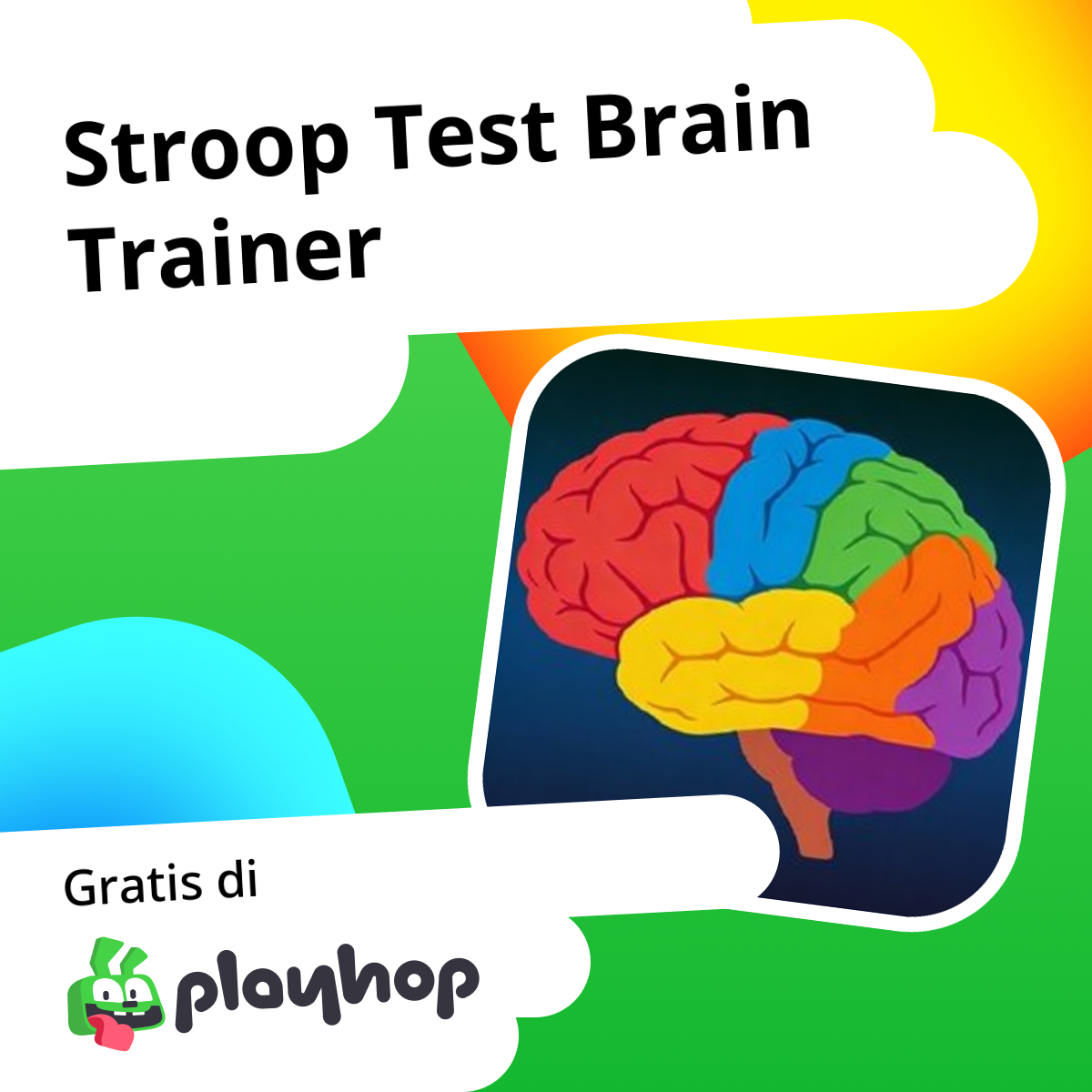 Stroop Test Brain Trainer: Main Gratis Online di Playhop