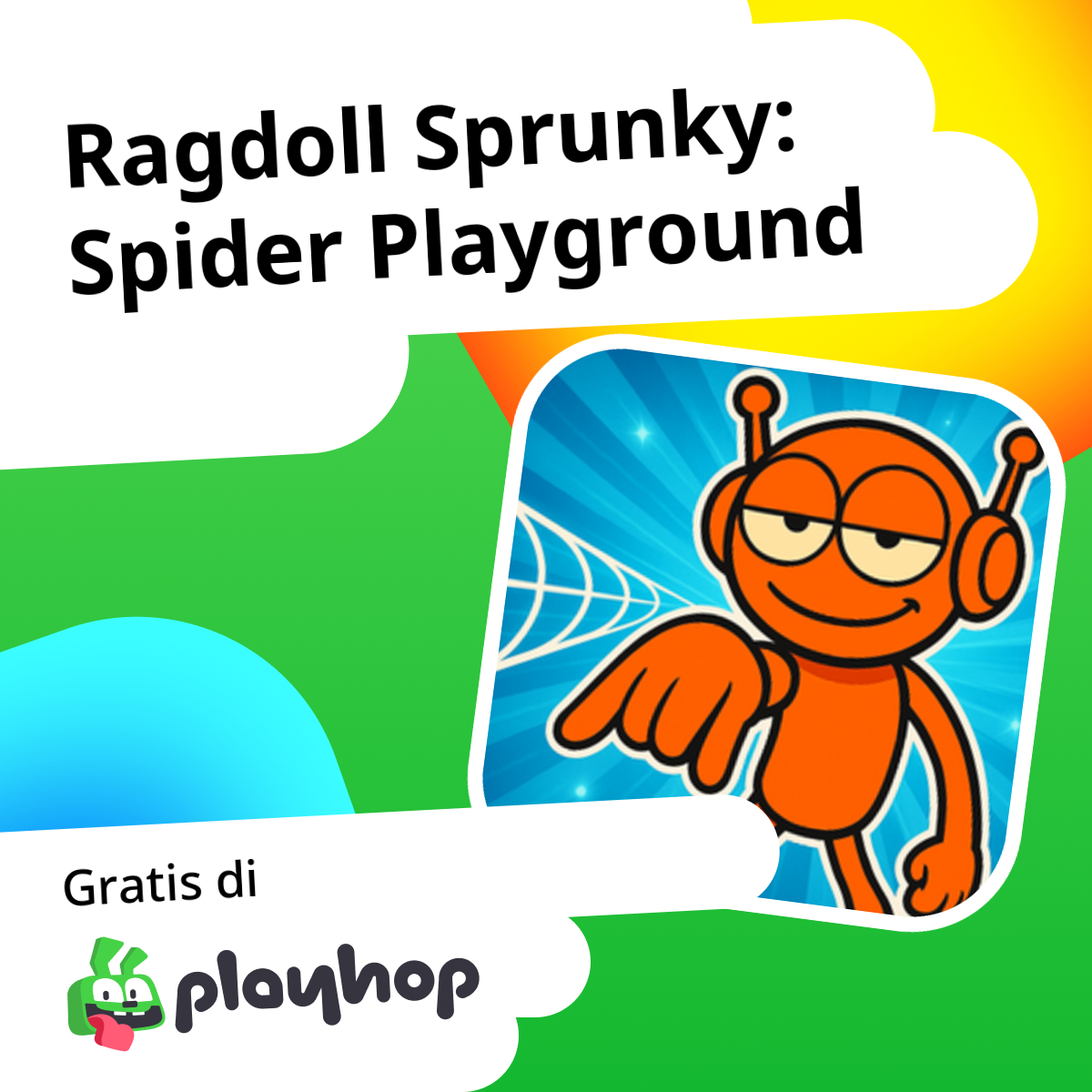 Ragdoll Sprunky: Spider Playground (oleh Geek - Imperija Igr): Mainkan ...