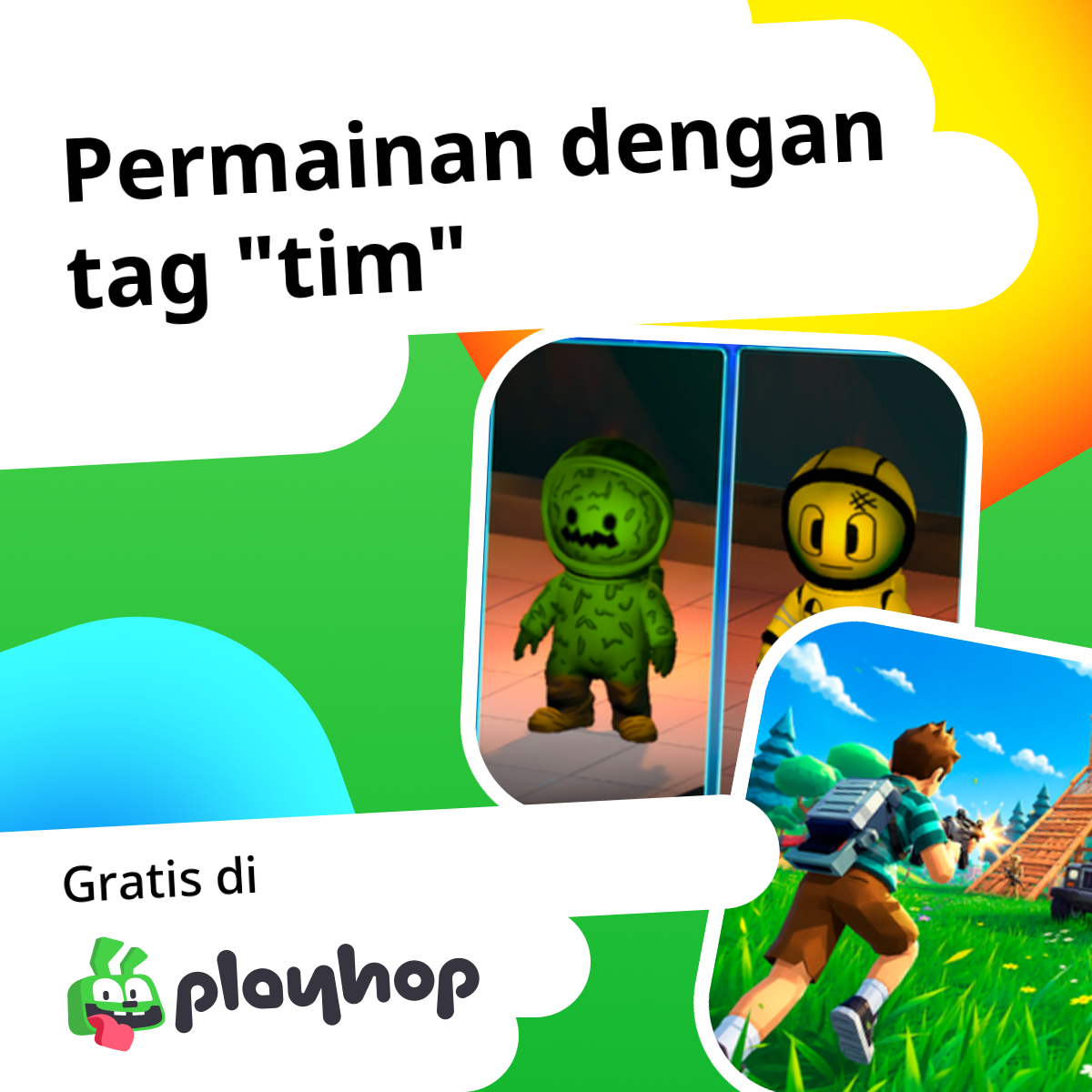 Tim game Online 🤼 Main Gratis di Playhop