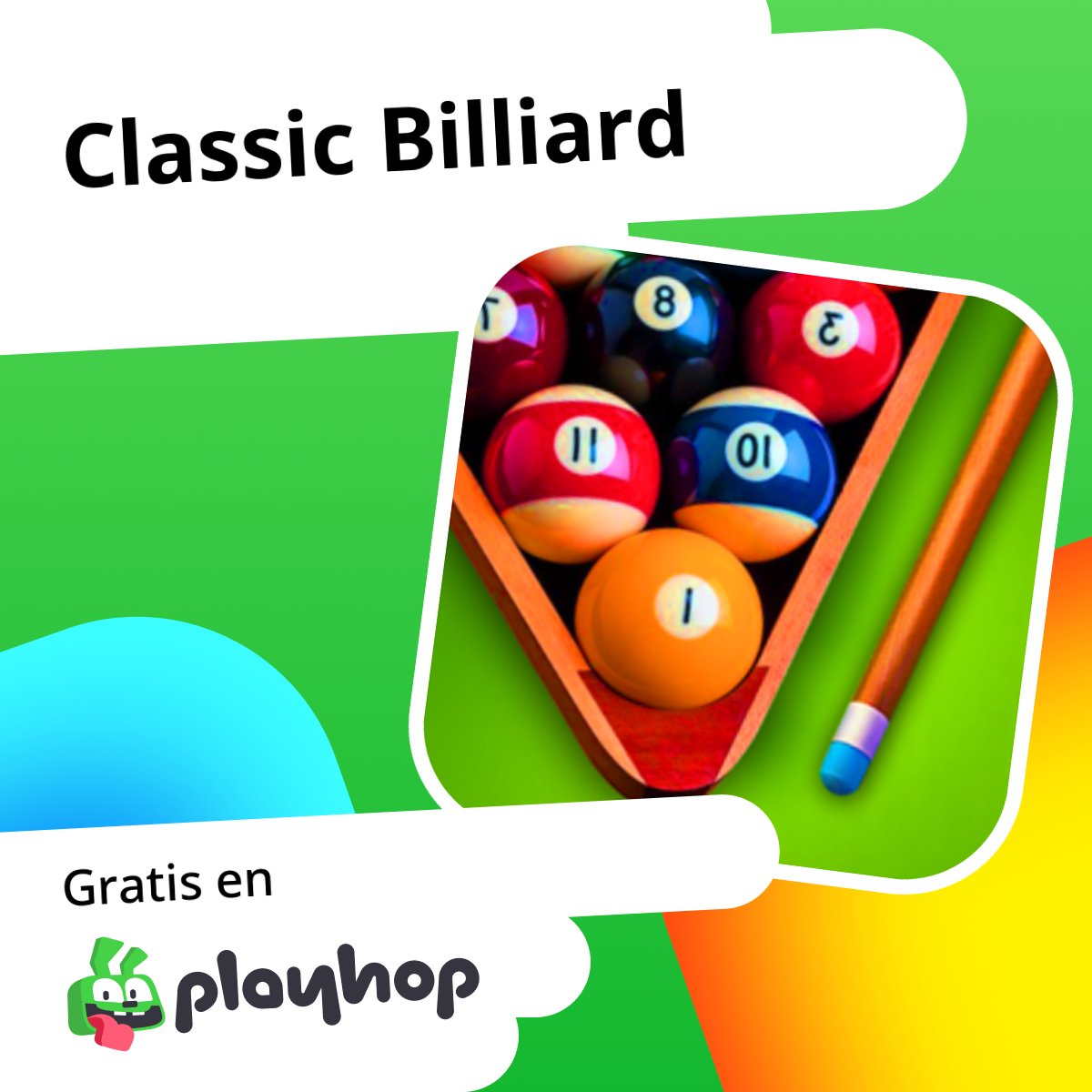 Classic Billiard: Juega en línea gratis en Playhop