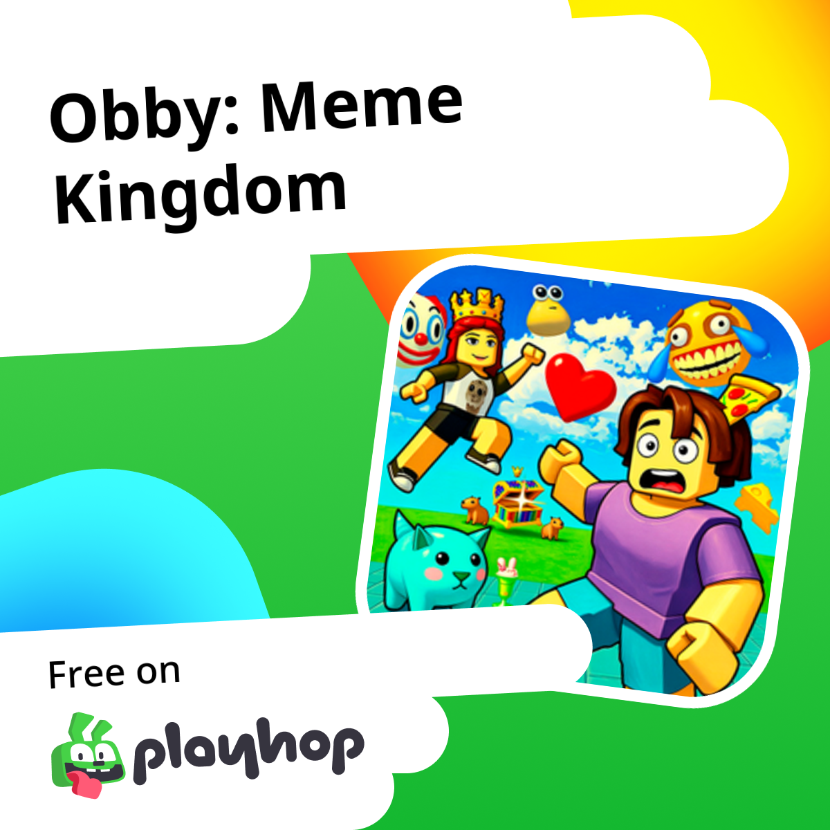Play Obby: Meme Kingdom - Recommended Game