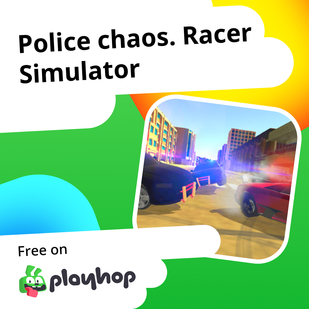 Police chaos. Racer Simulator (by AlekseyGame): Play Online For Free On ...