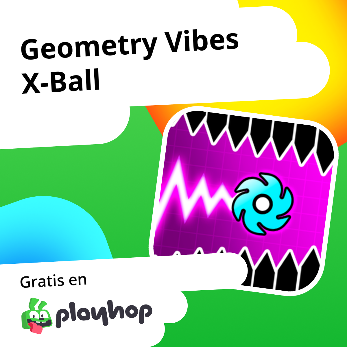 Geometry Vibes X-Ball: Juega en línea gratis en Playhop