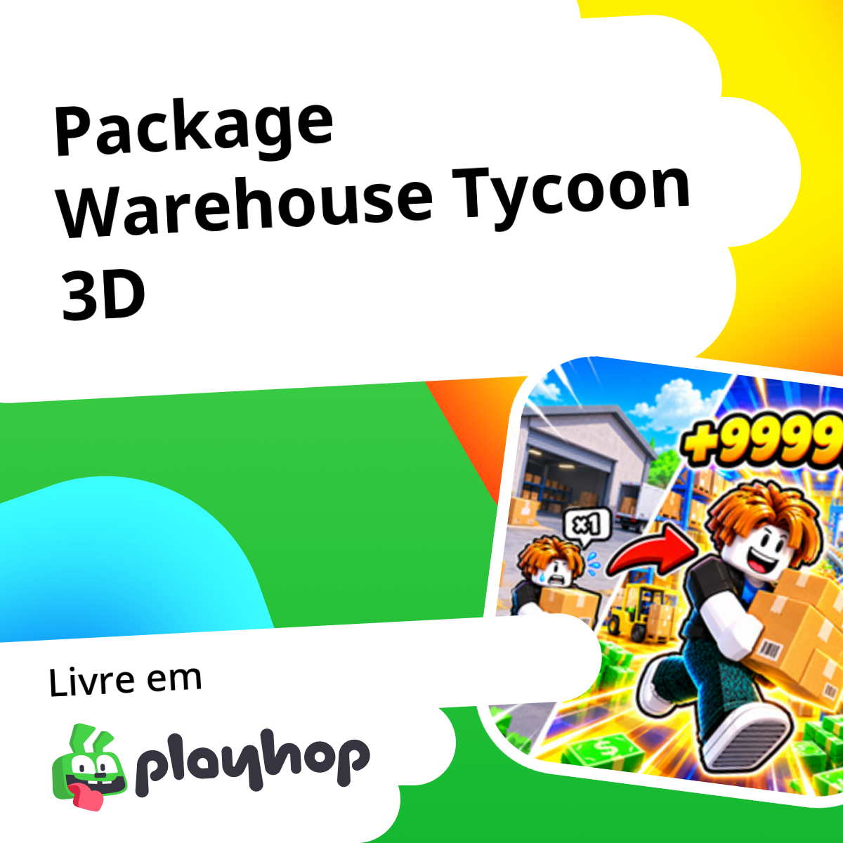 Package Warehouse Tycoon 3D: Jogue Online Grátis no Playhop