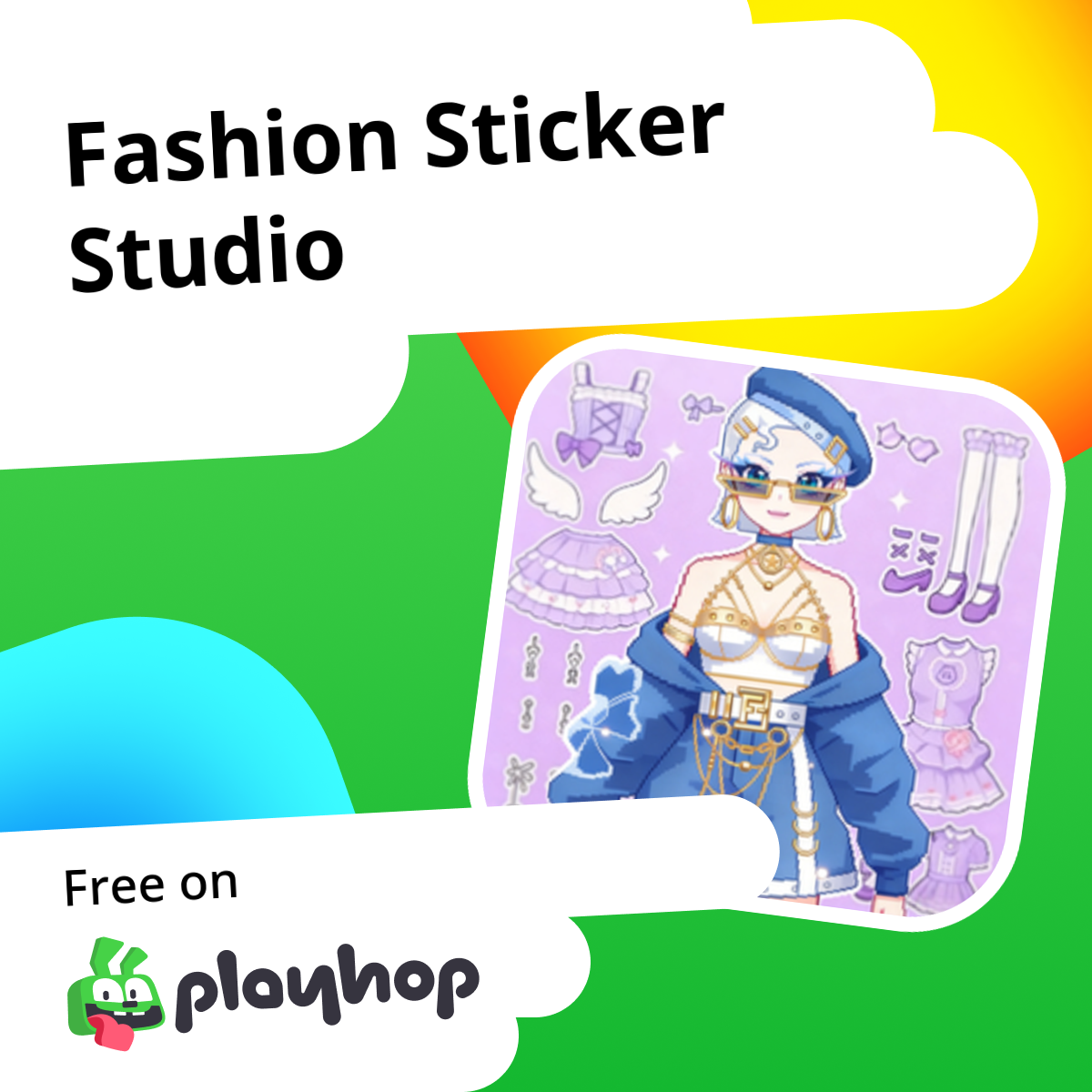 Fashion Sticker Studio: Play Online For Free On Playhop