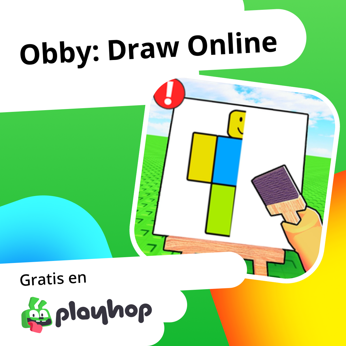 Obby: Draw Online: Juega en línea gratis en Playhop