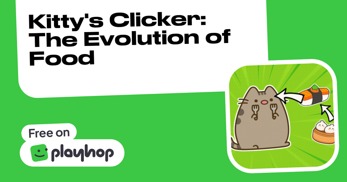 Play Kitty's Clicker: The Evolution of Food - Free Online Game