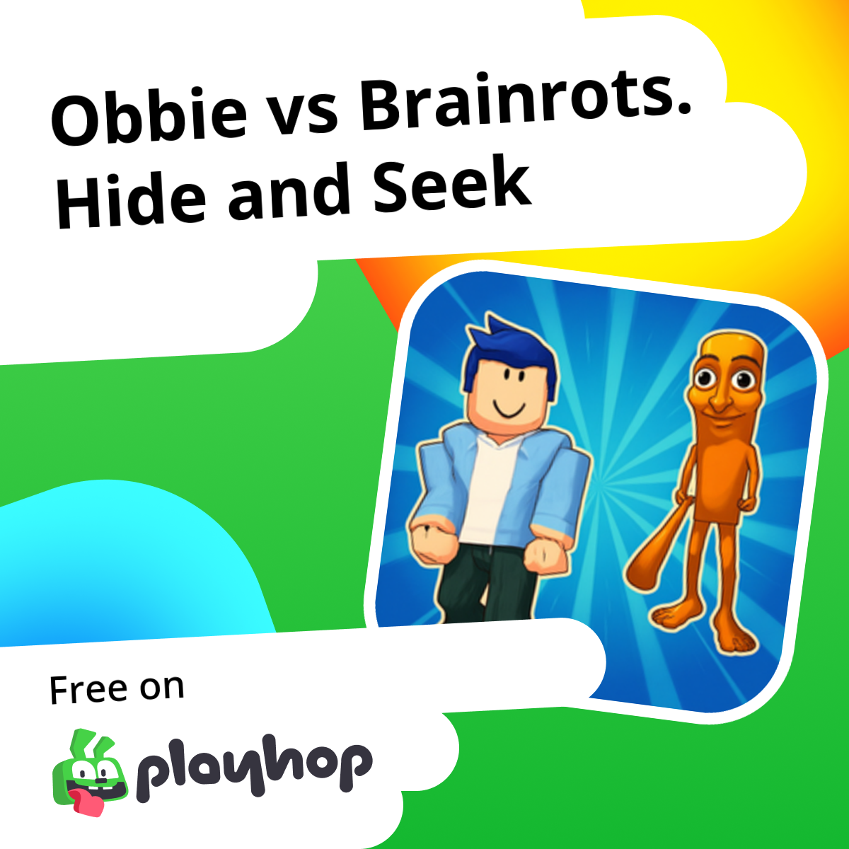 Obbie vs Brainrots. Hide and Seek (על ידי HopHopDev): לשחק באינטרנט ...