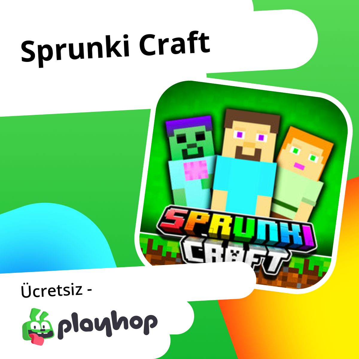 Sprunki Craft (gameVgames geliştiricisinden): Playhop Servisinde ...